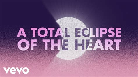 youtube total eclipse of the heart lyrics